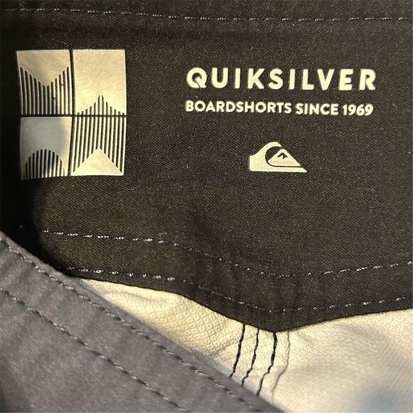 Quiksilver Men's Highline Lava Slash Boardshorts Blue Size 32 - Picture 15 of 16